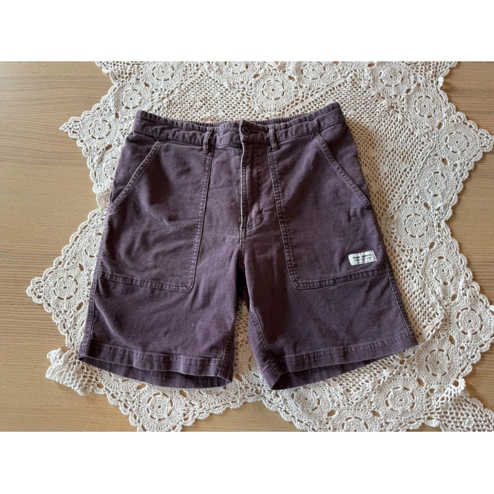 Banks Journal Shorts Mens 30 Corduroy Utility Casual Pockets Stretch Summer